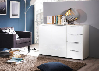 Kommode vito ALLSTARS in alpinweiss hochglänzend