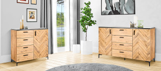 Programm vito CARISSIO in Bartex Eiche, schwarz