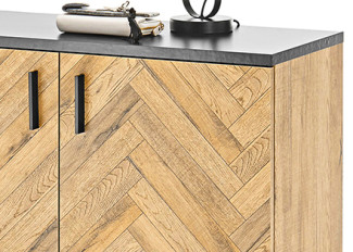 Programm vito CARISSIO in Bartex Eiche, schwarz