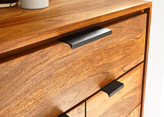 Garderobenkombination vito AMELY in Sheesham Honig braun