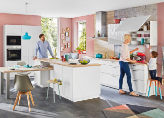 Kücheninsel vito FELICITAS 168 in Alpinweiß