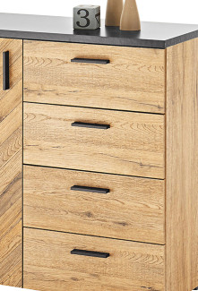 Programm vito CARISSIO in Bartex Eiche, schwarz