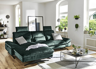 Longchairgarnitur vito AMAZE in anthrazit