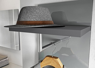 Programm vito SIRIANO in Graphit, Silbergrau