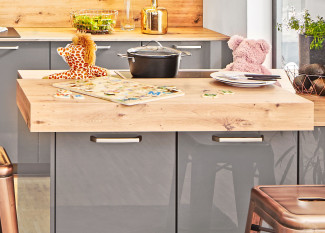 Kücheninsel vito FERNANDA 453-A in Schiefergrau