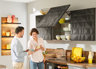 Kücheninsel vito FERNANDA 453-B in Schiefergrau